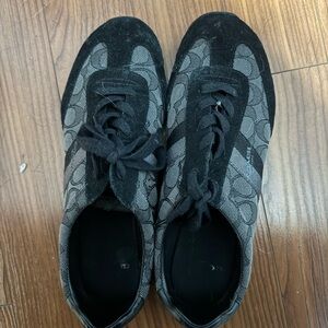 Coach Black and Gray Women's Shoes